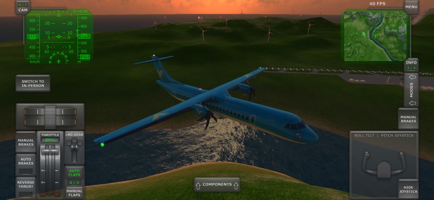 Turboprop Flight Simulator